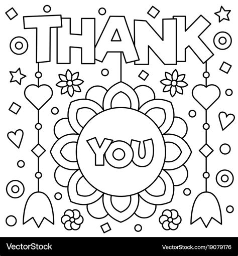 Printable Thank You Cards To Color
